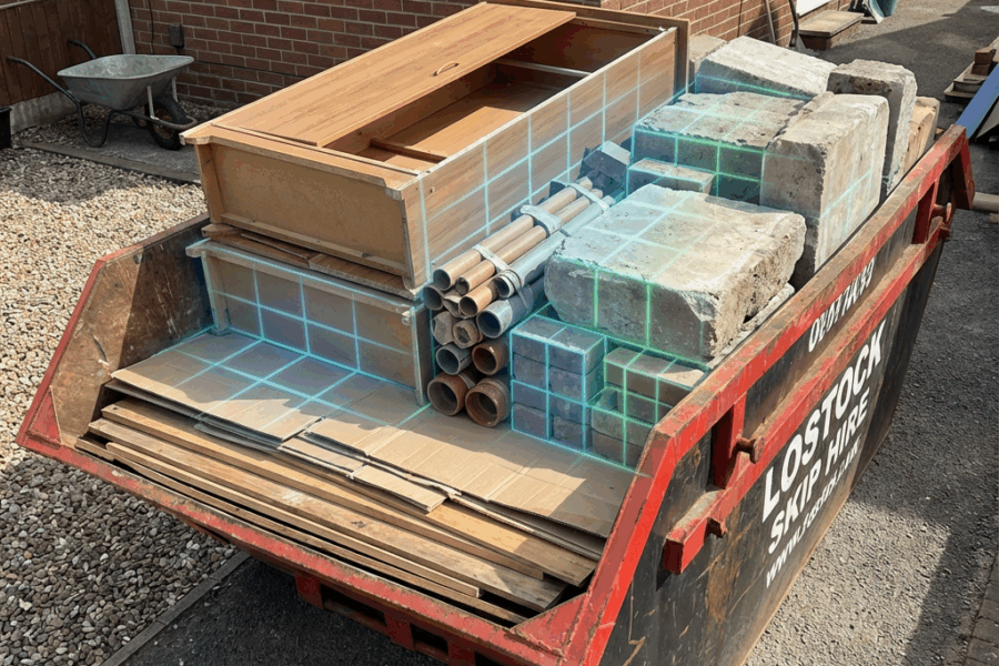 8 Expert Ways to Maximise Space When Loading Your Skip