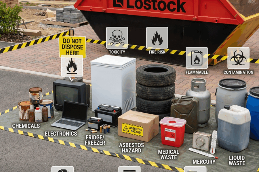 10 Items You Can't Put in a Skip (And Alternatives)