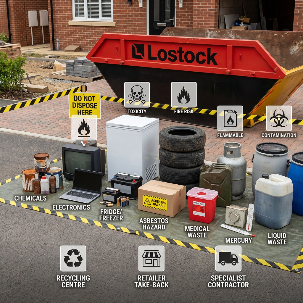 10 Items You Can't Put in a Skip (And Alternatives)